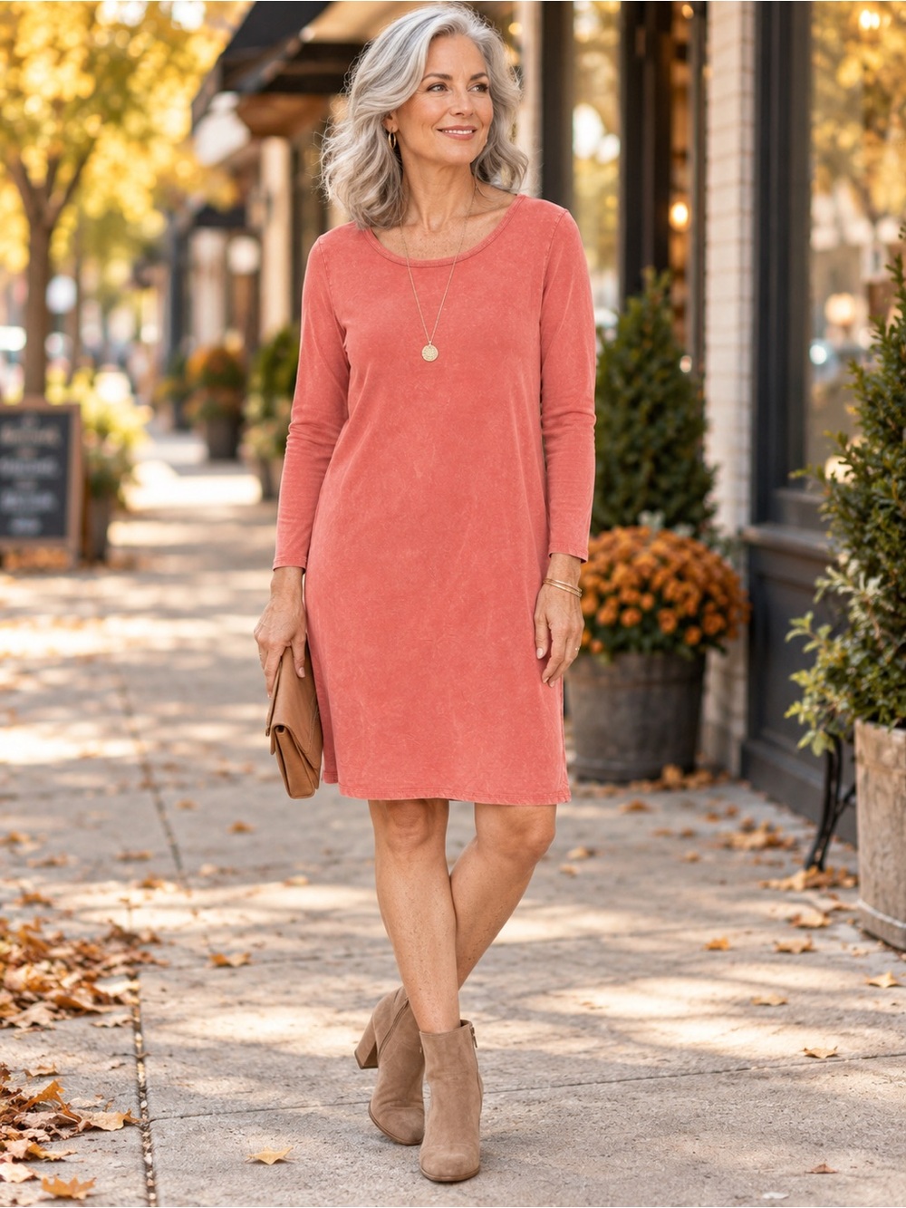 LuLaRoe Long-Sleeve Debbie Dress